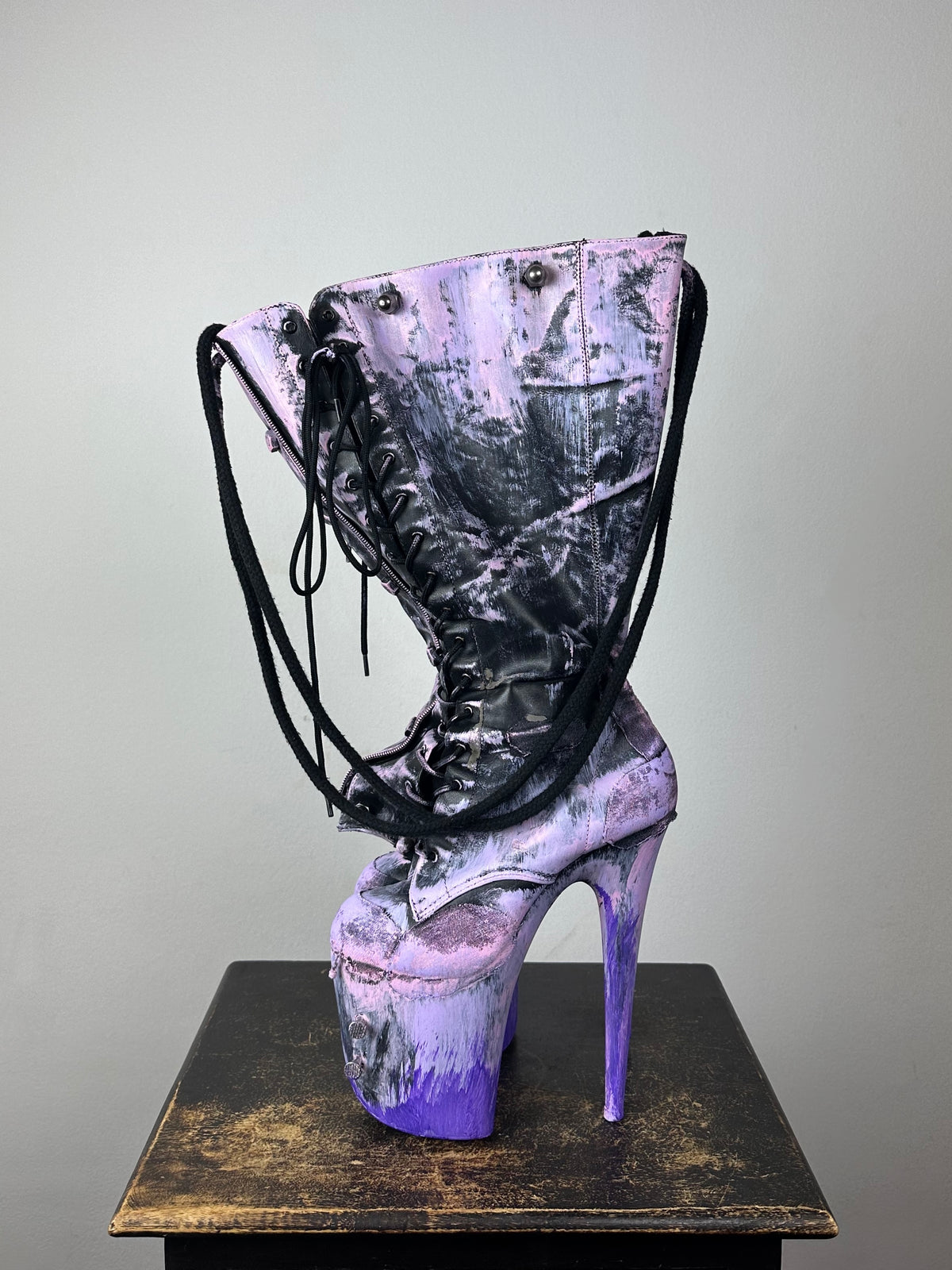 SAC À TALON PEINT